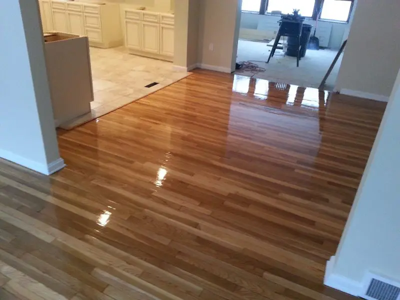 The floor is is looking grate after installation in Troy, NY.